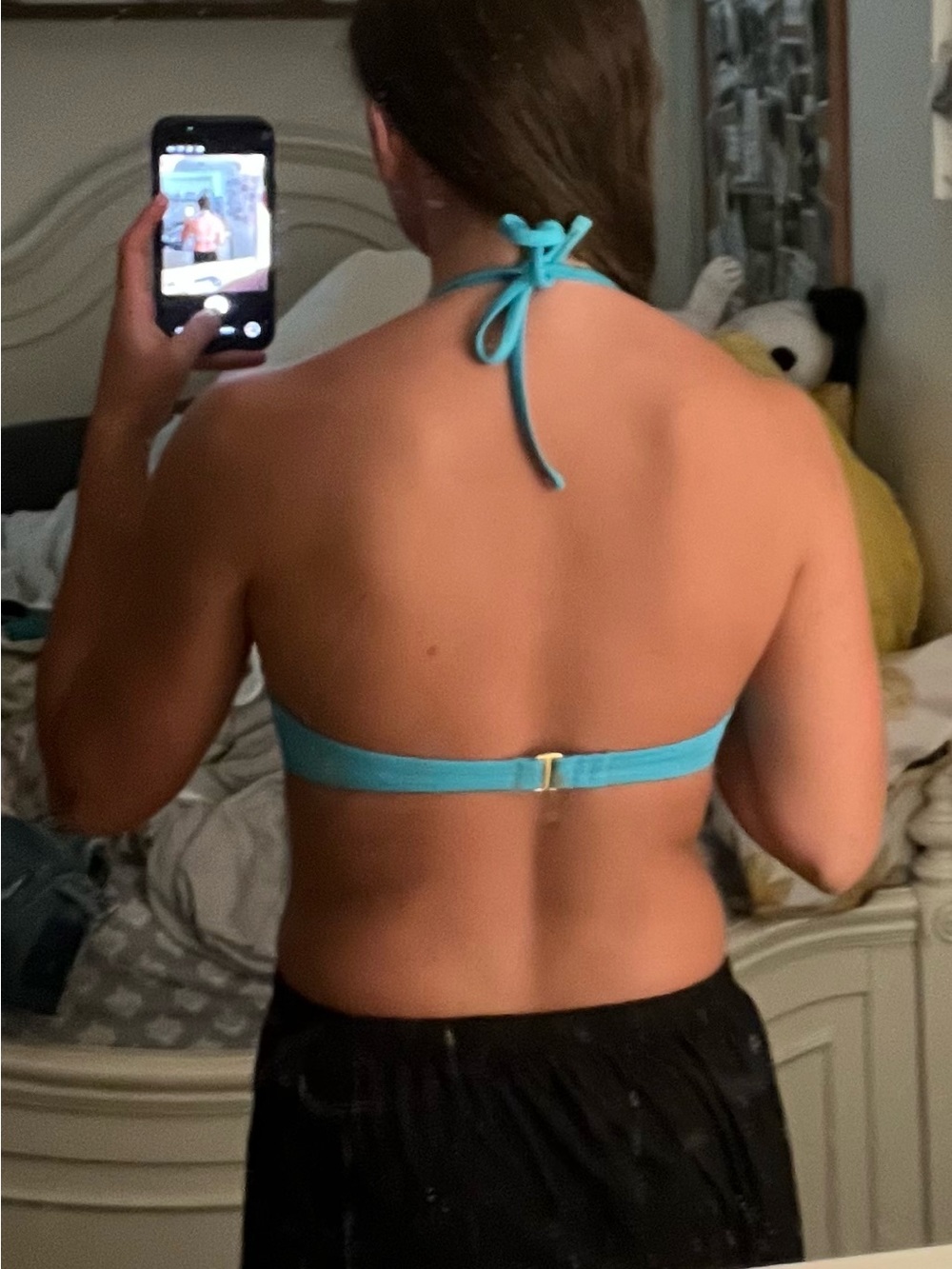 Turquoise Bikini Top - Picture 7 of 7